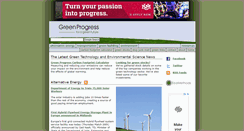 Desktop Screenshot of greenprogress.com